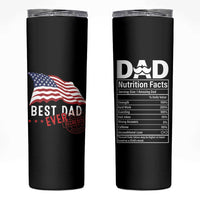 Dad Skinny Tumbler Best Dad Ever Gifts For Fathers Day American Flag