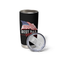Dad Tumbler Cup Best Dad Ever Gifts For Fathers Day American Flag