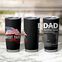 Dad Tumbler Cup Best Dad Ever Gifts For Fathers Day American Flag