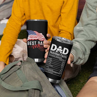 Dad Tumbler Cup Best Dad Ever Gifts For Fathers Day American Flag
