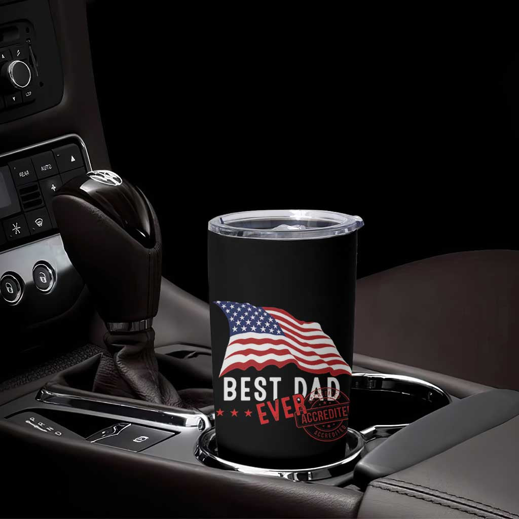 Dad Tumbler Cup Best Dad Ever Gifts For Fathers Day American Flag