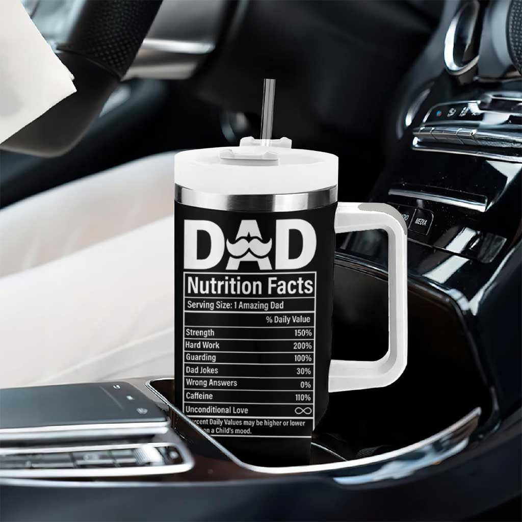 Dad Tumbler With Handle Best Dad Ever Gifts For Fathers Day American Flag