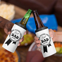 Best Dad 4 in 1 Can Cooler Tumbler Gifts for Dad from Daughter Son Kids Present for Fathers Day