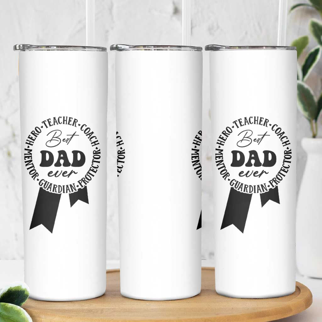 Best Dad Skinny Tumbler Gifts for Dad from Daughter Son Kids Present for Fathers Day