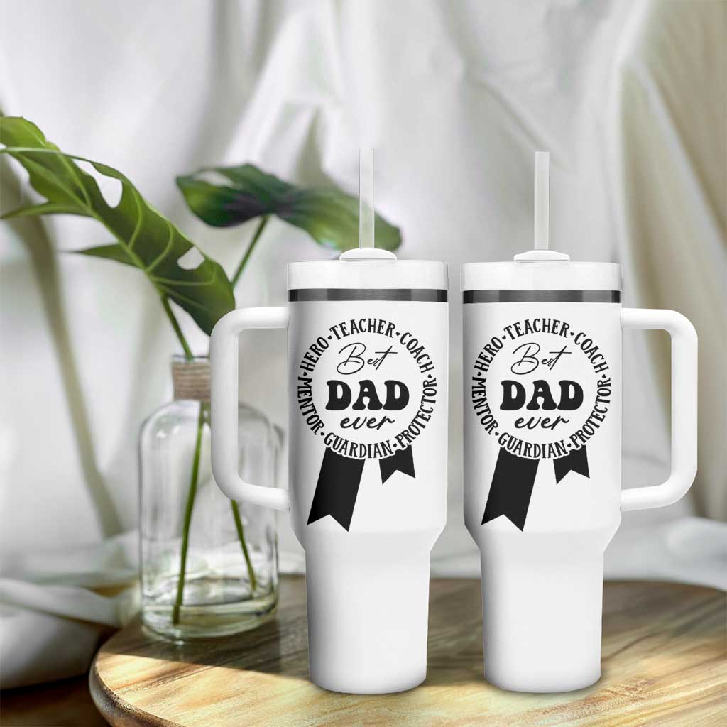 Best Dad Tumbler With Handle Gifts for Dad from Daughter Son Kids Present for Fathers Day