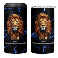Funny Father's Day Gift For Dad 4 in 1 Can Cooler Tumbler Superhero Superdad Fathers Day Gifts for Dad from Daughter Son