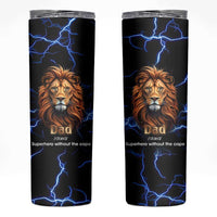 Funny Father's Day Gift For Dad Skinny Tumbler Superhero Superdad Fathers Day Gifts for Dad from Daughter Son