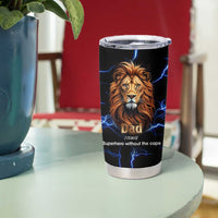 Funny Father's Day Gift For Dad Tumbler Cup Superhero Superdad Fathers Day Gifts for Dad from Daughter Son