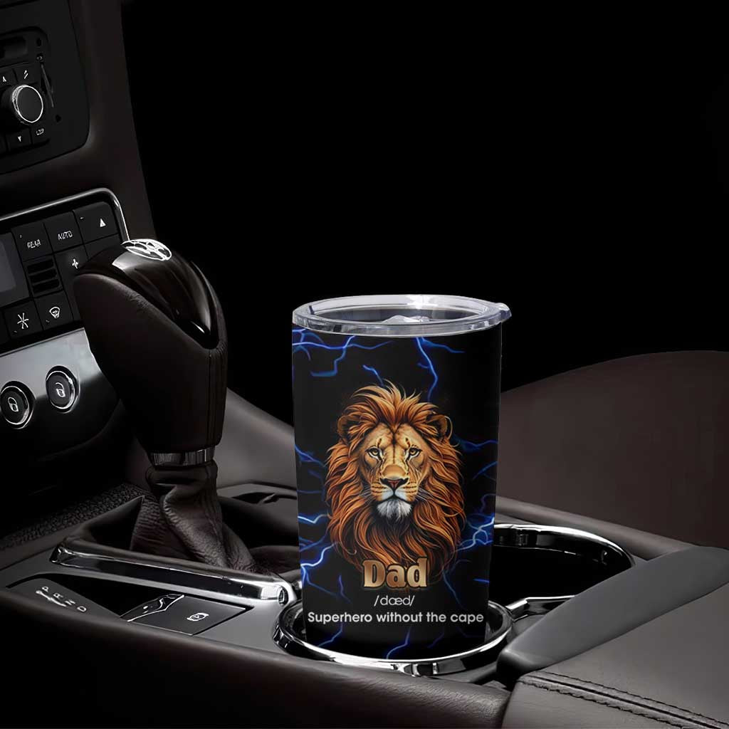 Funny Father's Day Gift For Dad Tumbler Cup Superhero Superdad Fathers Day Gifts for Dad from Daughter Son