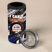 Funny Car Mechanic 4 in 1 Can Cooler Tumbler I Cant I Have Plans In The Garage Father Day