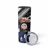 Funny Car Mechanic Skinny Tumbler I Cant I Have Plans In The Garage Father Day