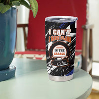 Funny Car Mechanic Tumbler Cup I Cant I Have Plans In The Garage Father Day