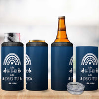 Dad Birthday Gifts From Daughter 4 in 1 Can Cooler Tumbler Like Father Like Daughter Oh Crap Funny Fathers Day Gifts