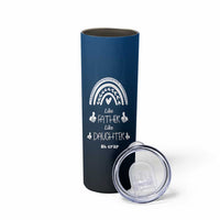Dad Birthday Gifts From Daughter Skinny Tumbler Like Father Like Daughter Oh Crap Funny Fathers Day Gifts