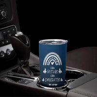 Dad Birthday Gifts From Daughter Tumbler Cup Like Father Like Daughter Oh Crap Funny Fathers Day Gifts