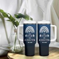 Dad Birthday Gifts From Daughter Tumbler With Handle Like Father Like Daughter Oh Crap Funny Fathers Day Gifts