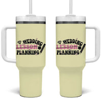 Teacher Wedding Gift Tumbler With Handle Lesson Planning Engaged Gifts for Her - Wonder Print Shop