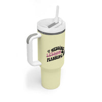 Teacher Wedding Gift Tumbler With Handle Lesson Planning Engaged Gifts for Her - Wonder Print Shop