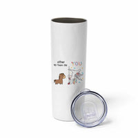 40th Birthday Skinny Tumbler Funny Dancing Unicorn 1986 Other 40 Year Olds