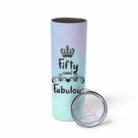 50th Birthday Gifts For Women Skinny Tumbler 1976 Turning 50 Year Old Gift For Her Mom Wife Friends