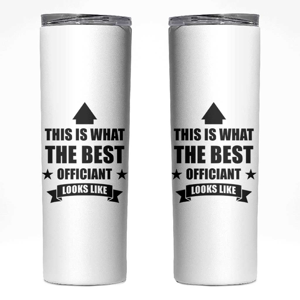 Wedding Officiant Skinny Tumbler Funny Wedding Registry Best Officiants Ever Gift From Couple