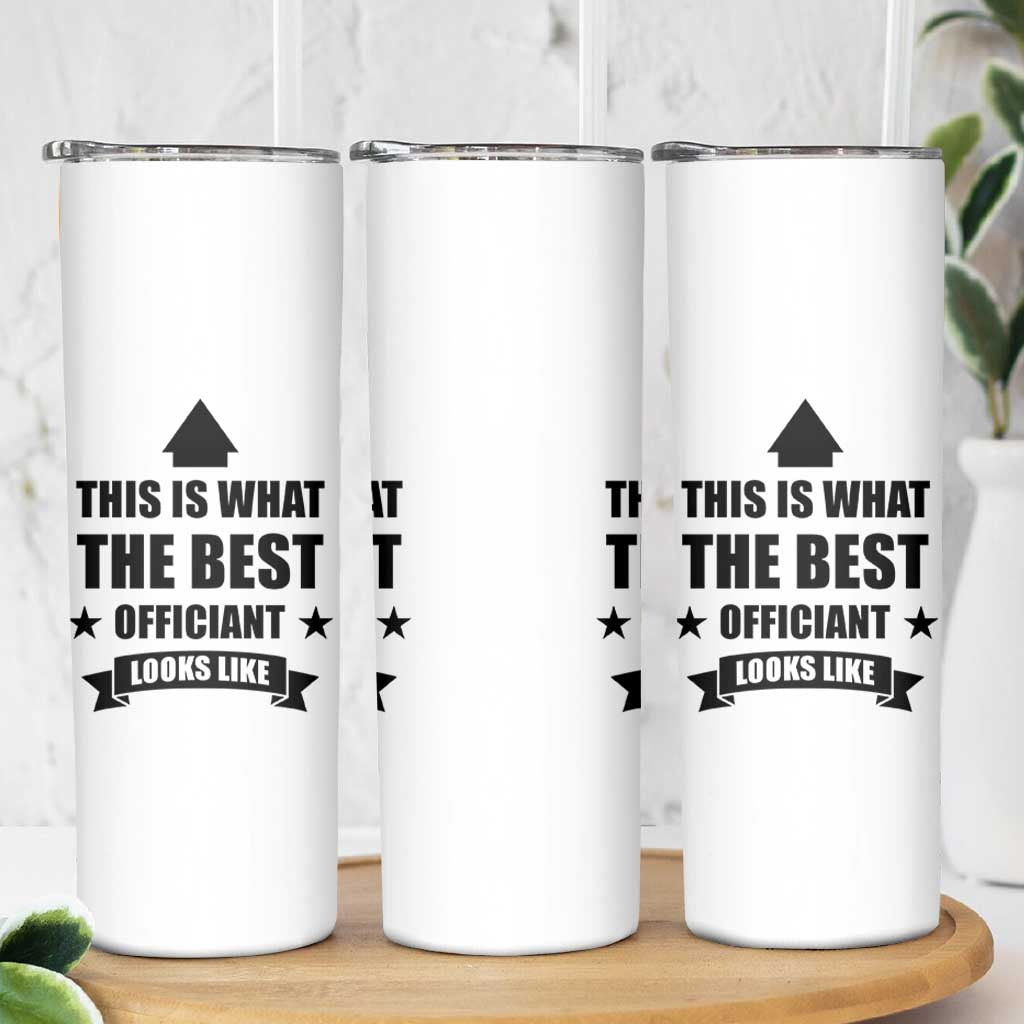 Wedding Officiant Skinny Tumbler Funny Wedding Registry Best Officiants Ever Gift From Couple