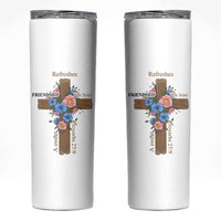 Friendship Gifts for Women Skinny Tumbler A Sweet Friendship Refreshes The Soul Christian Gift