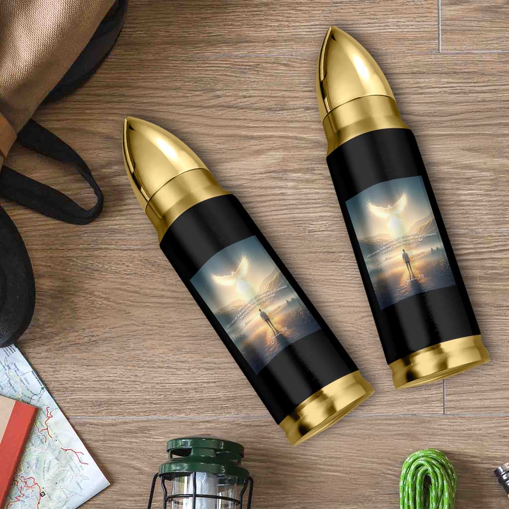 Christian Gifts Bullet Tumbler I Am The Light of The World Bible Verse John 8:12