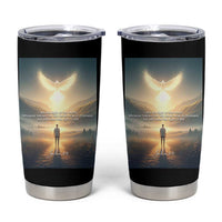 Christian Gifts Tumbler Cup I Am The Light of The World Bible Verse John 8:12