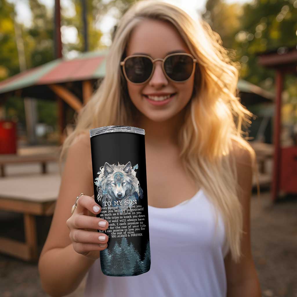To My Son I Love You Skinny Tumbler Graduation Christmas Birthday Gifts For Grown Son From Mom Dad