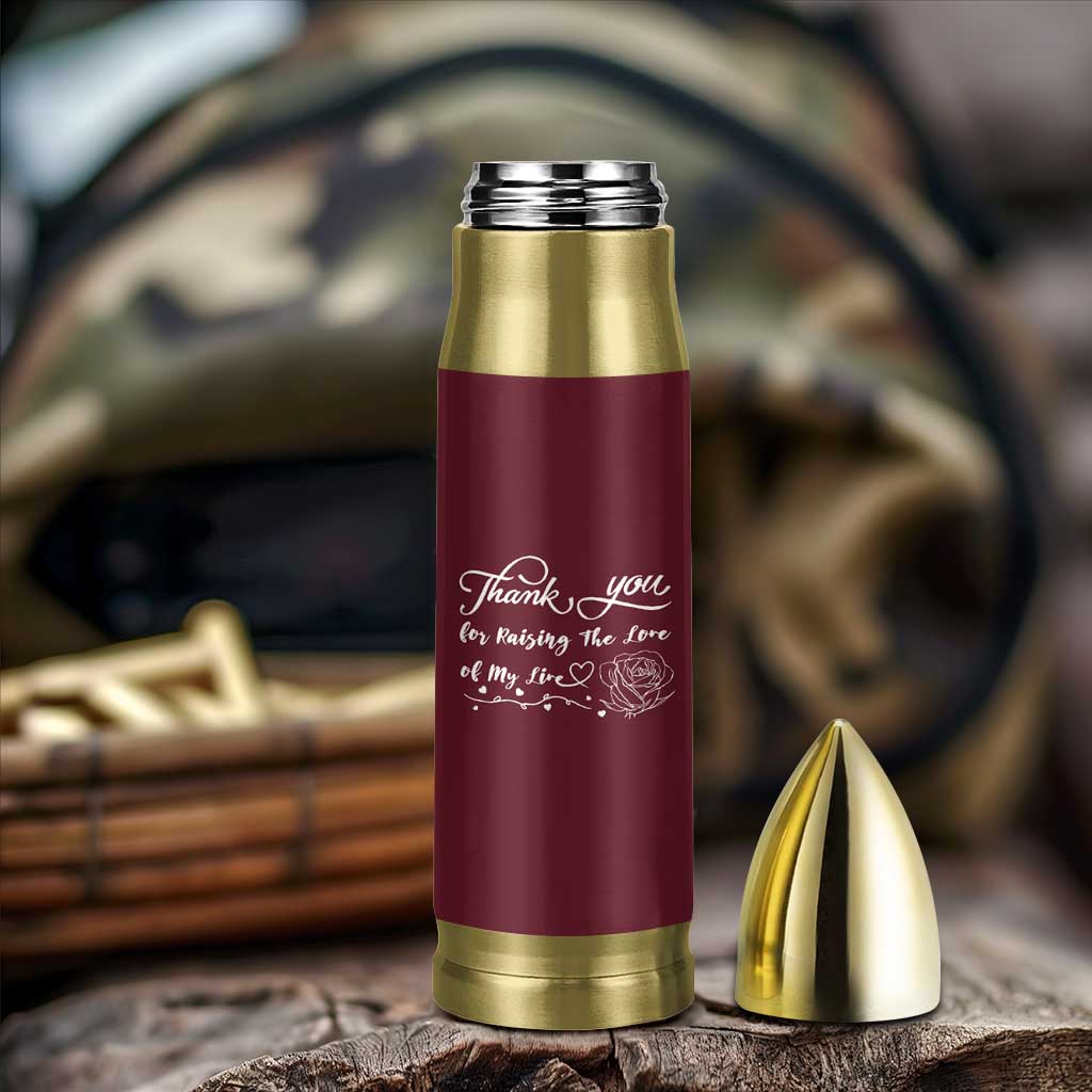 Mother-In-Law Gifts Bullet Tumbler Thank You For Rasing The Man Of My Life