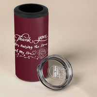 Mother-In-Law Gifts 4 in 1 Can Cooler Tumbler Thank You For Rasing The Man Of My Life