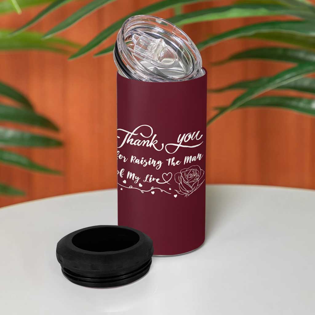 Mother-In-Law Gifts 4 in 1 Can Cooler Tumbler Thank You For Rasing The Love Of My Life