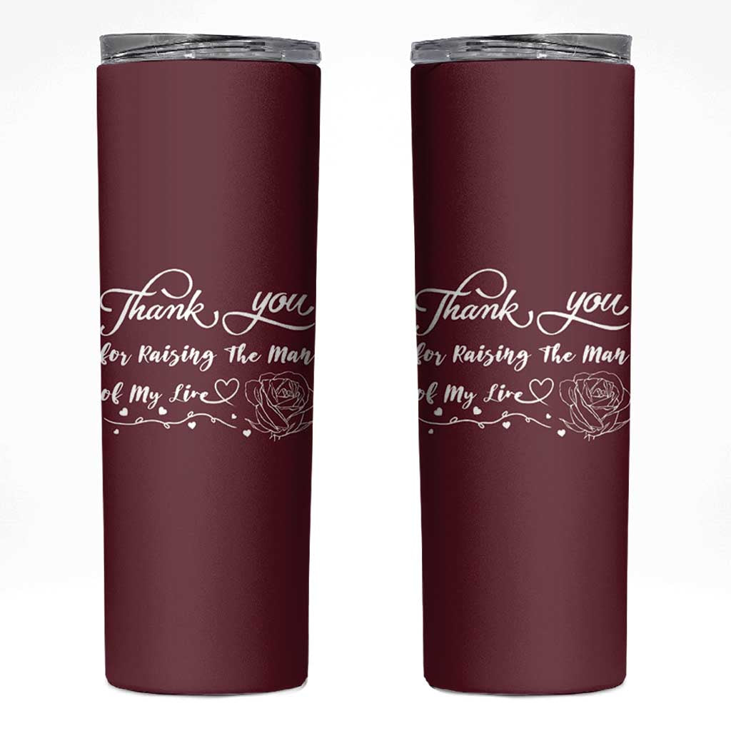 Mother-In-Law Gifts Skinny Tumbler Thank You For Rasing The Love Of My Life