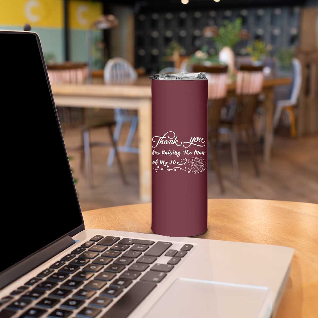 Mother-In-Law Gifts Skinny Tumbler Thank You For Rasing The Love Of My Life