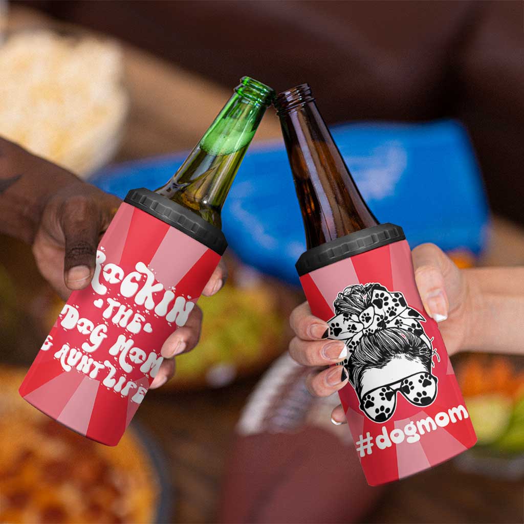 Aunt Gifts 4 in 1 Can Cooler Tumbler Dog Mom Auntie Gifts From Niece Nephew