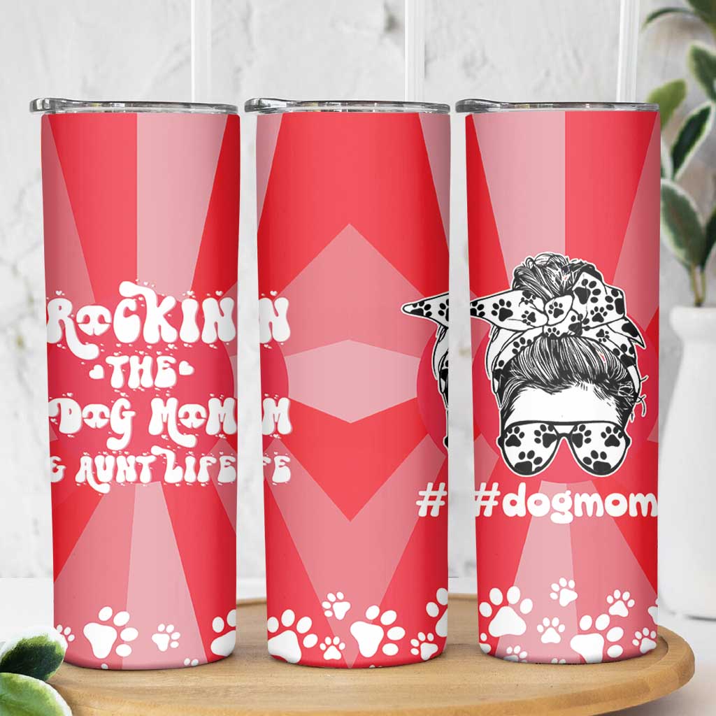 Aunt Gifts Skinny Tumbler Dog Mom Auntie Gifts From Niece Nephew