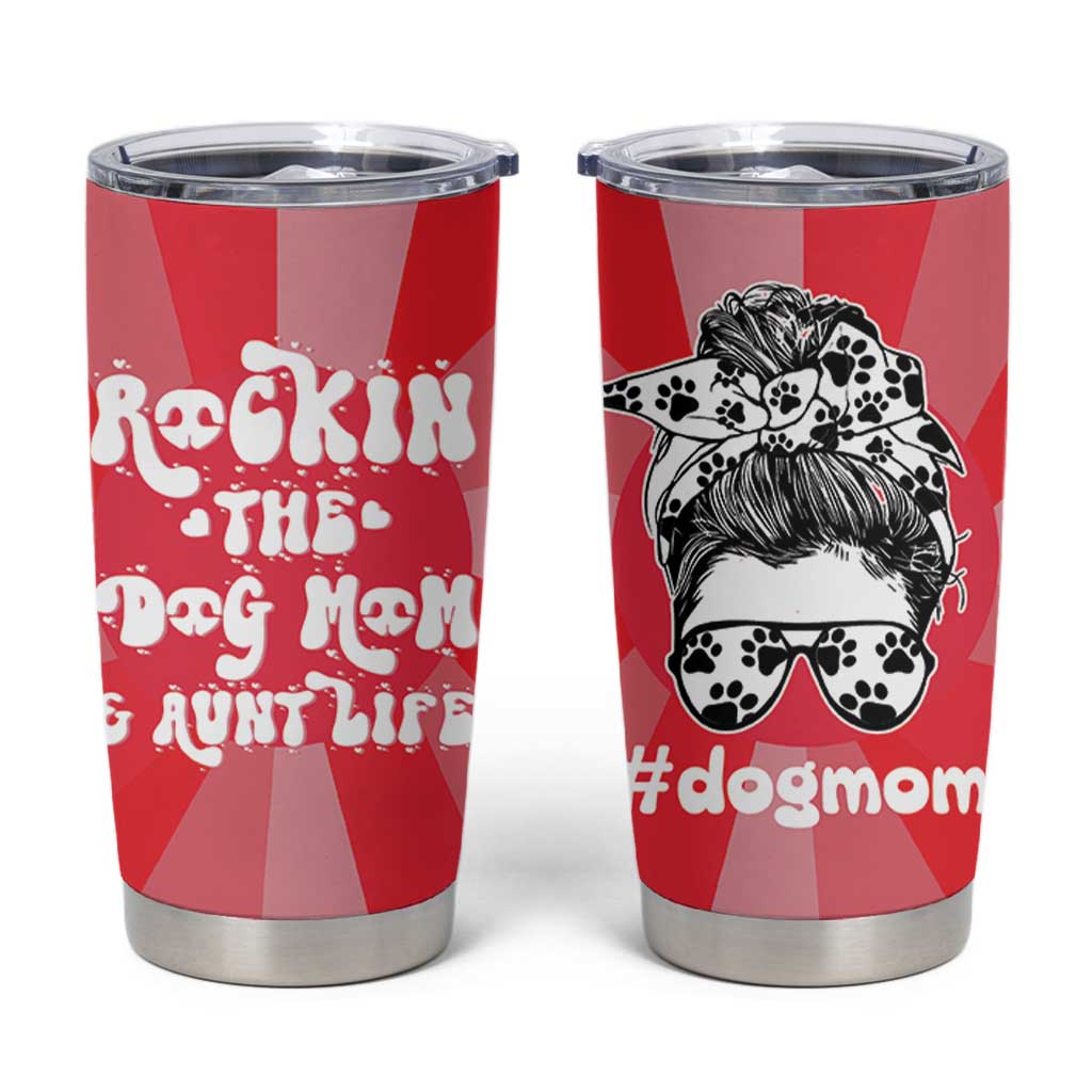 Aunt Gifts Tumbler Cup Dog Mom Auntie Gifts From Niece Nephew