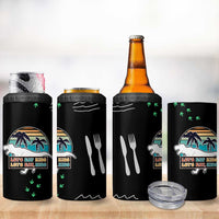 Grammar English Teacher 4 in 1 Can Cooler Tumbler Funny Dinosaurs Punctuation Saves Lives Lets Eat Kids