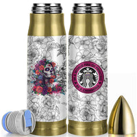 In A World Full Of Princesses Be A Chingona Bullet Tumbler Dia De Los Muertos Flower Spanish Slang