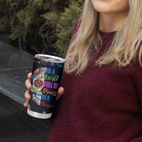 Personalized Chingona Tumbler Cup Custom Name Latina Mexican Girl In A World Full Of Princesses Be A Chingona