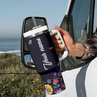 Personalized Chingona Tumbler With Handle Custom Name Latina Mexican Girl In A World Full Of Princesses Be A Chingona