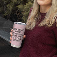 Funny Coworker Gifts Tumbler Cup Work Forecast Sarcastic Gag Present for Boss Employer Pink - Wonder Print Shop