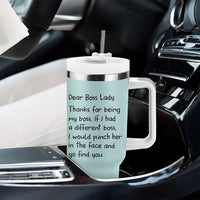 Funny Boss Gifts for Women Tumbler With Handle Bosses Day Funny Boss Lady Gift Ideas - Wonder Print Shop