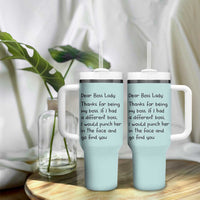 Funny Boss Gifts for Women Tumbler With Handle Bosses Day Funny Boss Lady Gift Ideas - Wonder Print Shop