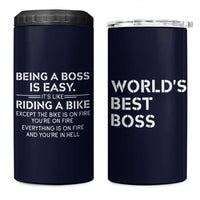 Funny Boss Gifts 4 in 1 Can Cooler Tumbler Birthday Christmas Gift from Employees - Wonder Print Shop