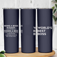 Funny Boss Gifts Skinny Tumbler Birthday Christmas Gift from Employees - Wonder Print Shop