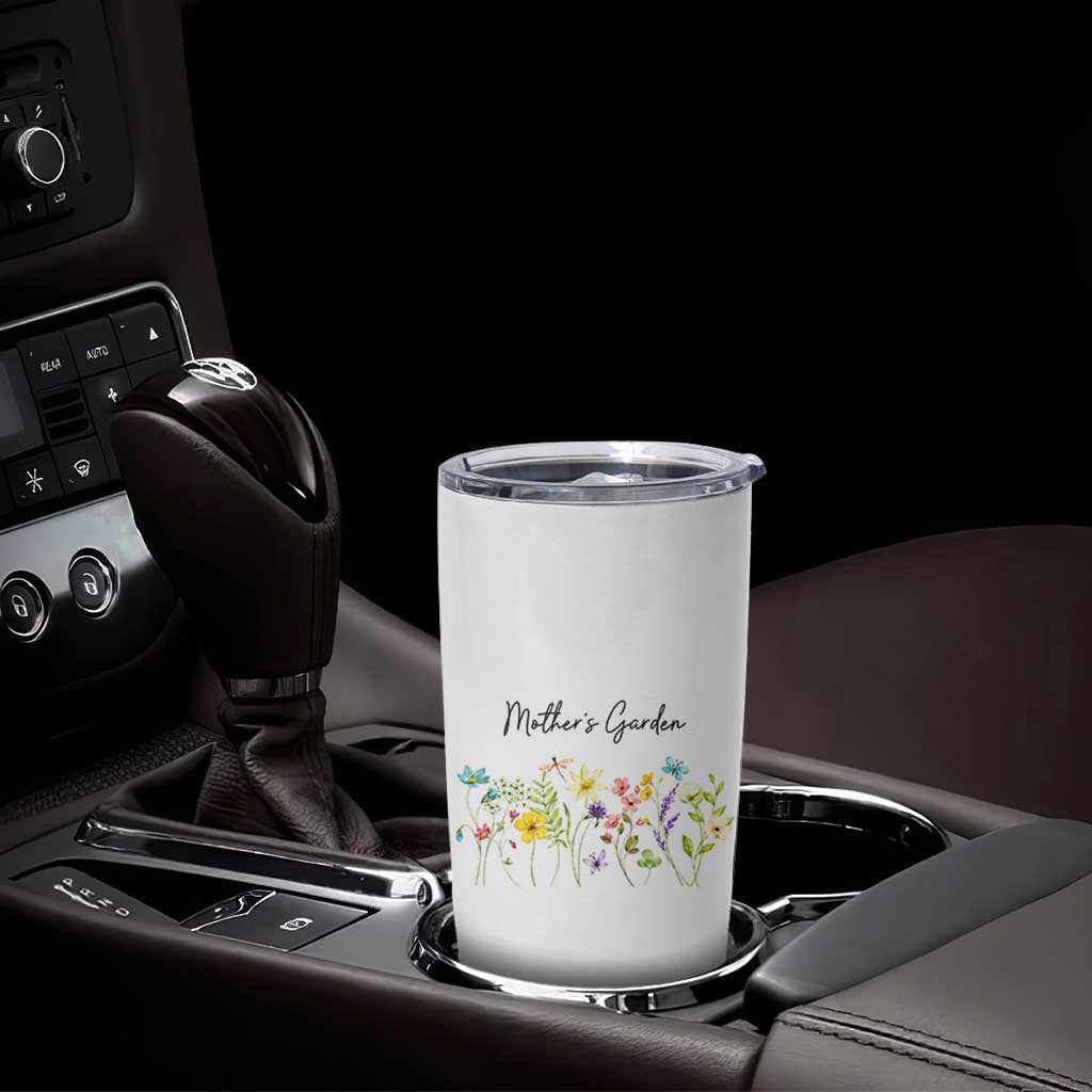 Mothers Garden Tumbler Cup Mother's Day Flower Mom Gifts