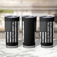 The Legend Has Retired Tumbler Cup Goodbye Present Farewell Gifts For Coworker US Flag