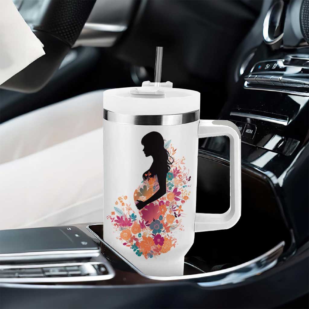 The Only Thing Better Than Being Your Mom Is Watching You Be A Mom Tumbler With Handle To My Daughter Become A Mommy